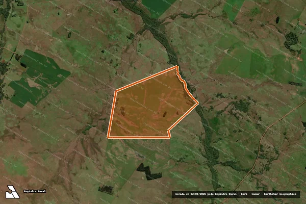 Imagem de satélite de Capela em ITACURUBI - RS