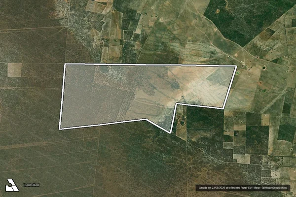 Imagem de satélite de Fazenda Novo México em ITAPICURU - BA