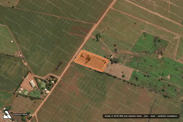 Imagem de satélite de CHACARA MG em JUSCIMEIRA - MT