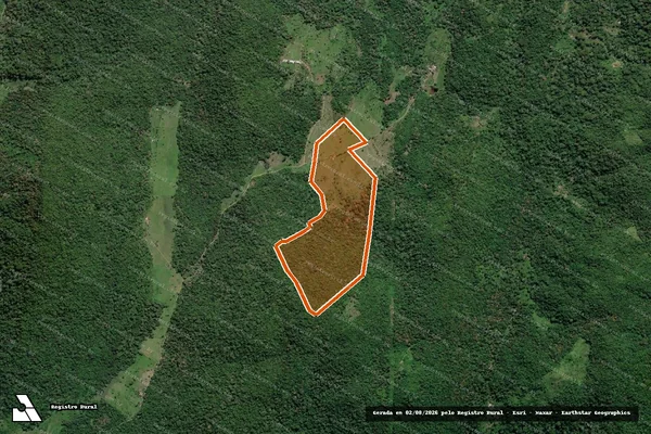 Imagem de satélite de Fazenda Vencedora em BARRO PRETO - BA