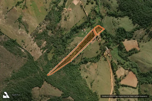 Imagem de satélite de Sitio Prata em ALPINÓPOLIS - MG