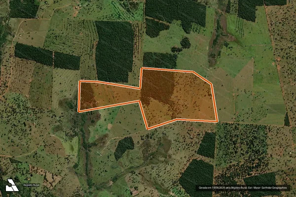 Imagem de satélite de Fazenda Nossa Senhora De Guadalupe em GUIA LOPES DA LAGUNA - MS