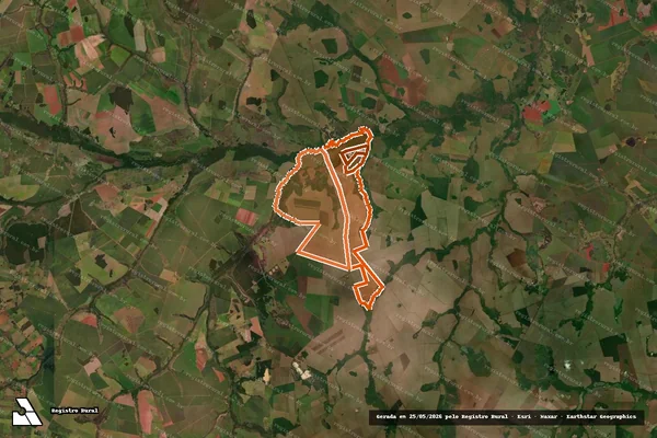 Imagem de satélite de Fazenda Dourados em DOURADOS - MS