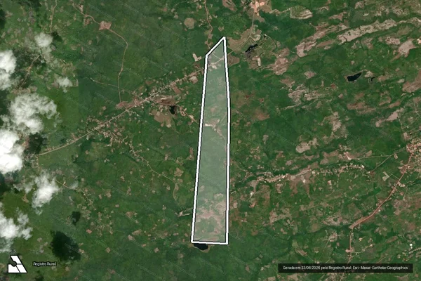 Imagem de satélite de Sitio Cantanhede em ROSÁRIO - MA