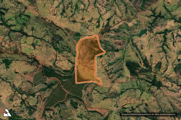 Imagem de satélite de Fazenda Palmeiras E Palmeiras em CARMO DO PARANAÍBA - MG