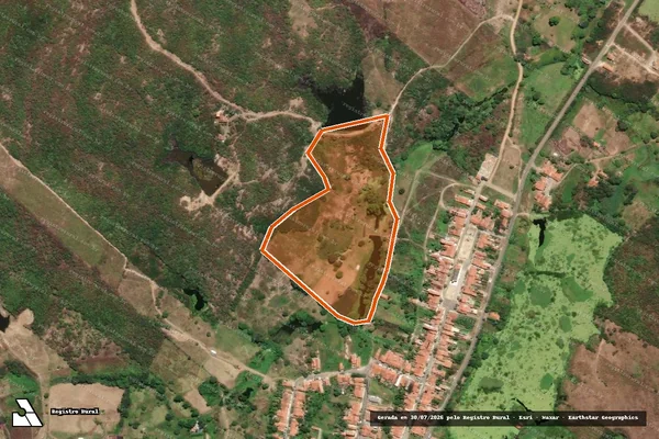 Imagem de satélite de SITIO SAO JOSE em SOLONÓPOLE - CE
