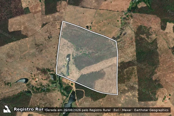 Imagem de satélite de SÍTIO BARREIRO DOS BATISTAS em ARARIPE - CE