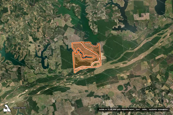 Imagem de satélite de Fazenda Novas Palmas em LINHARES - ES