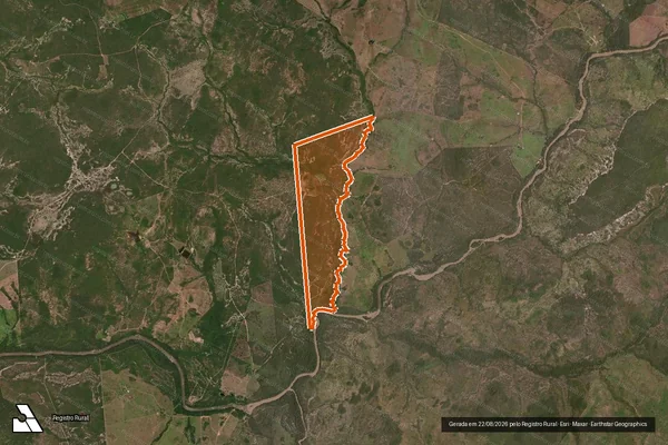 Imagem de satélite de FAZENDA TRINDADE em ALMAS - TO
