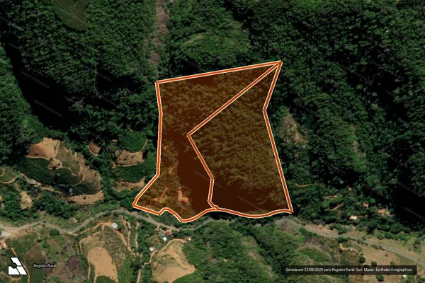 Imagem de satélite de Sitio Dona Coli em SANTA TERESA - ES