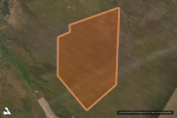 Imagem de satélite de Fazenda Faxinal III em URUÇUÍ - PI