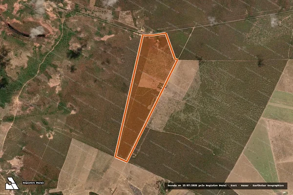 Imagem de satélite de Fazenda Boa Esperança Ii em Monte Alegre do Piauí - PI