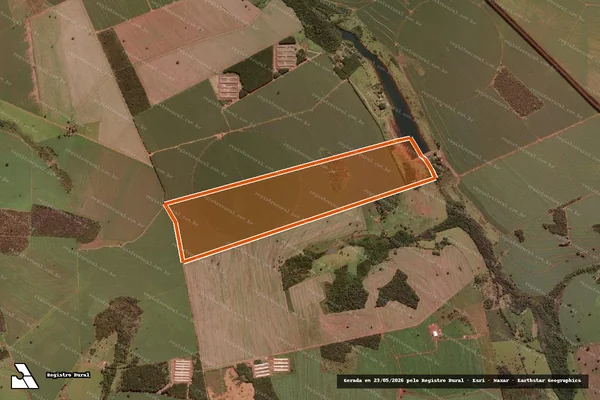 Imagem de satélite de Fazenda Calixta em BURITI ALEGRE - GO