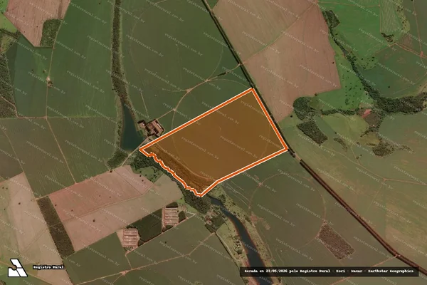 Imagem de satélite de Fazenda Calixta em BURITI ALEGRE - GO