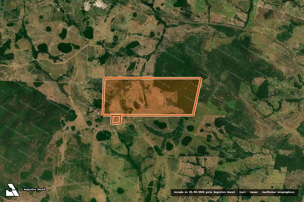 Imagem de satélite de FAZENDA NOVA FORTUNA em PORTO ESPERIDIÃO - MT