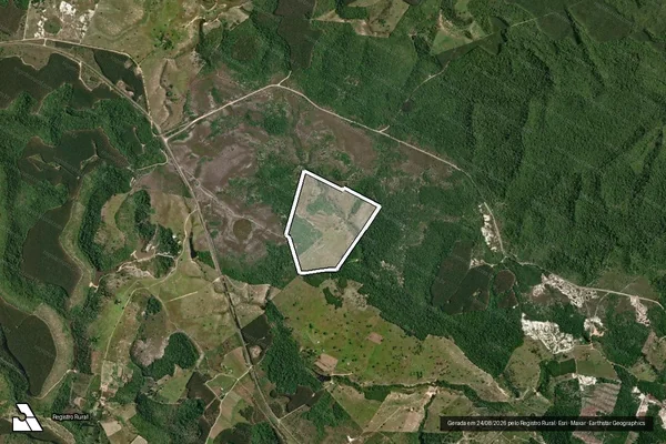 Imagem de satélite de Fazenda Pai E Filho em SANTA CRUZ CABRÁLIA - BA