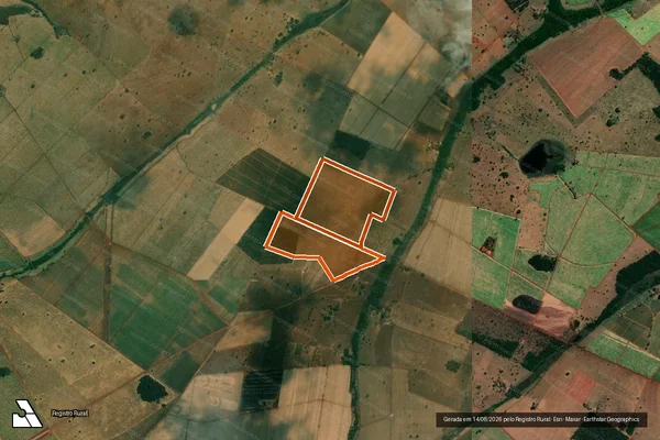 Imagem de satélite de FAZENDA SÃO LONGUIM em FRUTAL - MG