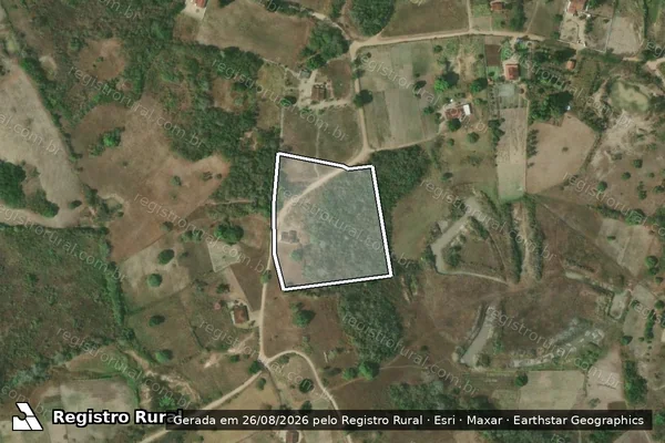 Imagem de satélite de Sitio Lagoa Do Barro em LAGOA SECA - PB