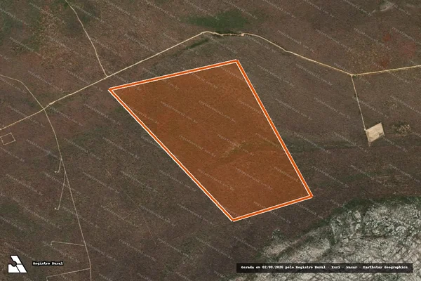 Imagem de satélite de FAZENDA ROÇA DO VELAME em SENTO SÉ - BA