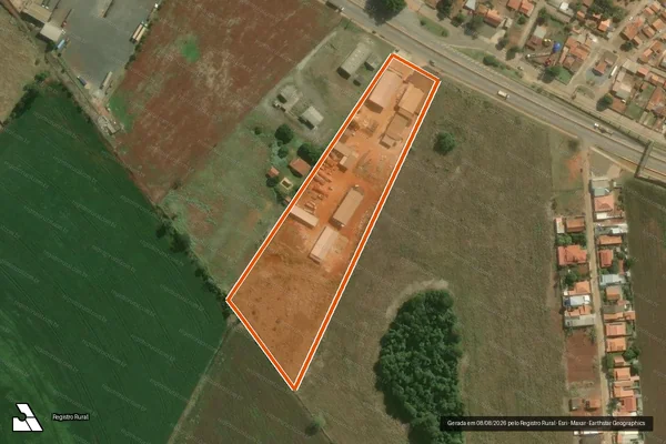 Imagem de satélite de Area 03 Fazenda Olaria em PARANAPANEMA - SP