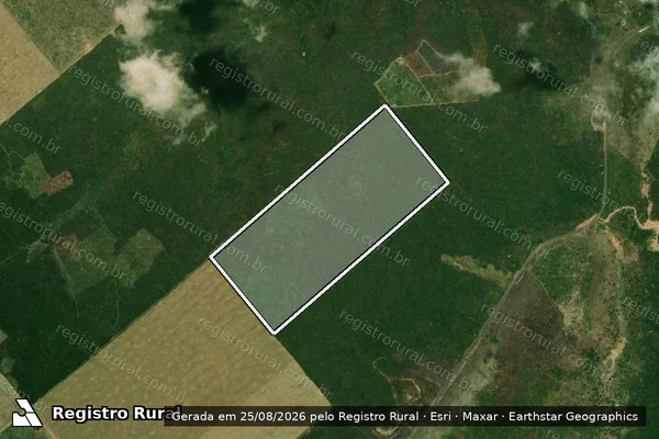 Imagem de satélite de FAZENDA SAO LUIZ em SÃO RAIMUNDO DO DOCA BEZERRA - MA