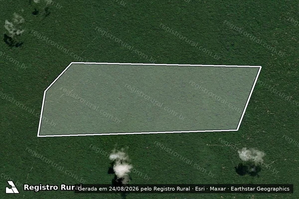 Imagem de satélite de FAZENDA IPE FLORIDO em SANTARÉM - PA