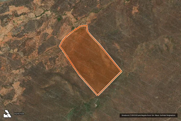 Imagem de satélite de SITIO DOS BEZERROS em BOA VIAGEM - CE
