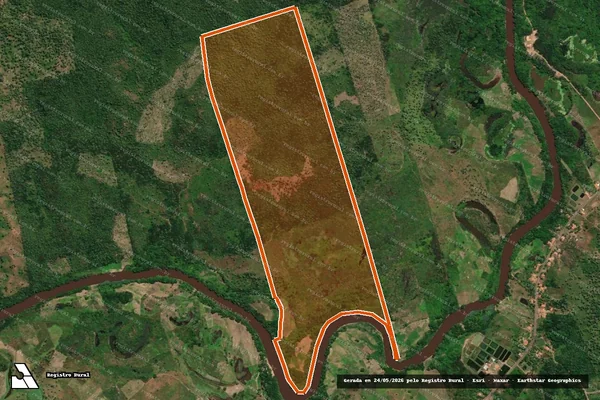 Imagem de satélite de FAZENDA SAO MANUEL em POÇÃO DE PEDRAS - MA