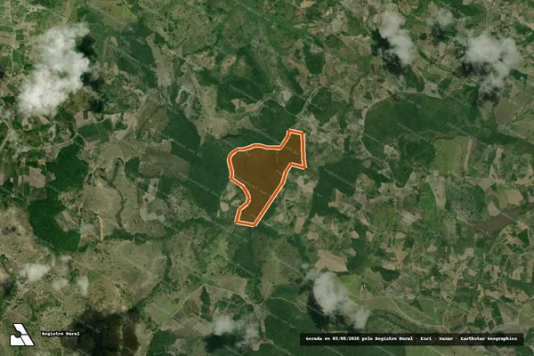 Imagem de satélite de Fazendas Reunidas Jordão II em MARAGOGIPE - BA