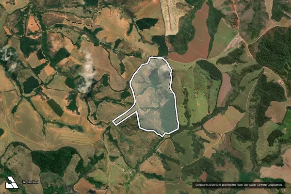 Imagem de satélite de SITIO DO CAFE em CRUZÍLIA - MG