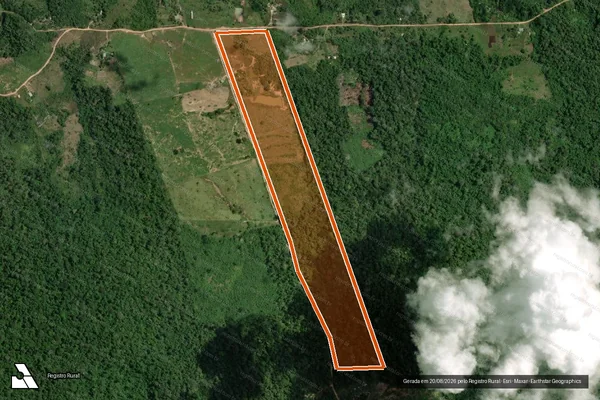 Imagem de satélite de Sitio Recanto Dos Passaros em PRESIDENTE FIGUEIREDO - AM