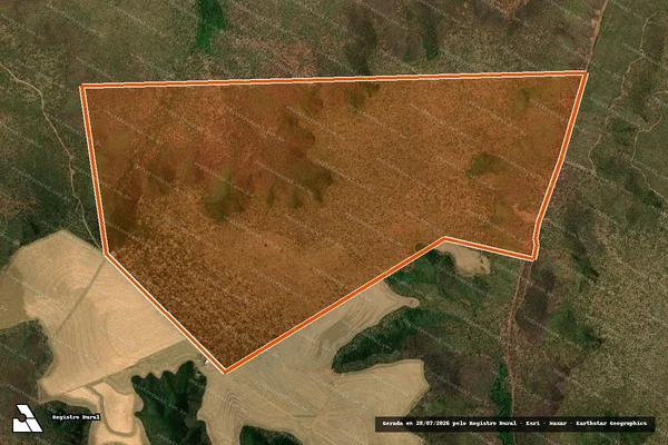 Imagem de satélite de Fazenda Serra Grande em LORETO - MA