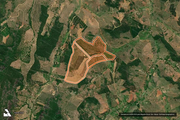 Imagem de satélite de SITIO BOA VISTA em AIMORÉS - MG