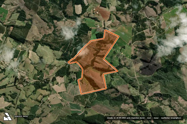 Imagem de satélite de Fazenda Nova Querencia Gl B em SENGÉS - PR