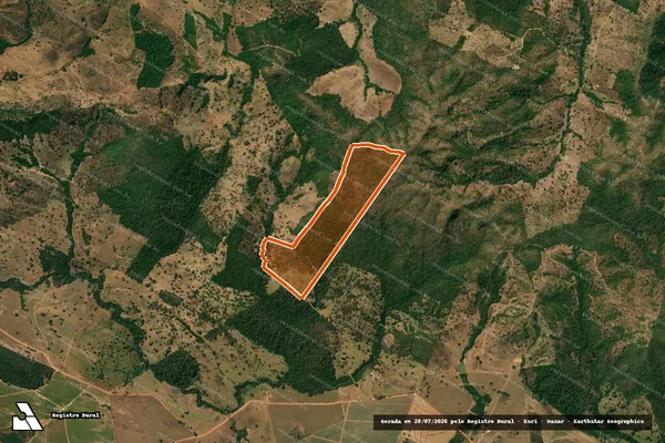 Imagem de satélite de FAZENDA MATO DENTRO em ITAPACI - GO