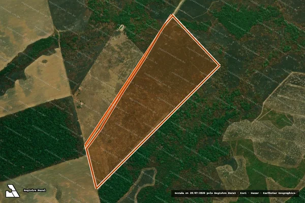Imagem de satélite de FAZENDA CANAA em SANTA MARIA DAS BARREIRAS - PA