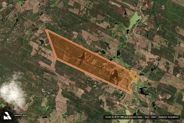 Imagem de satélite de SITIO SÃO JOÃO em MILHÃ - CE