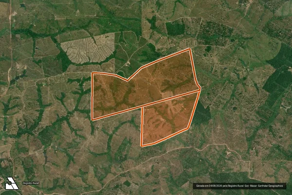 Imagem de satélite de Fazenda Novo Caru III em BOM JARDIM - MA