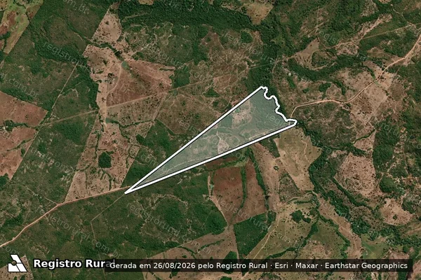 Imagem de satélite de Faz. Araruna Ii em CRIXÁS - GO