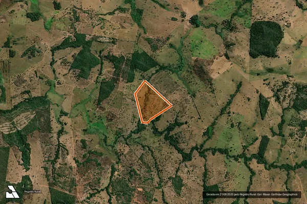 Imagem de satélite de Faz. Bom Jesus Dos Olhos Dagua em MARA ROSA - GO