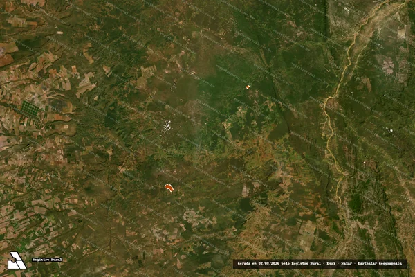 Imagem de satélite de FAZENDA VALE DAS ANDORINHAS em CATOLÂNDIA - BA