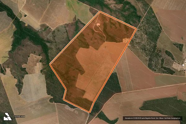 Imagem de satélite de FAZENDA OURO VERDE II em SAMBAÍBA - MA
