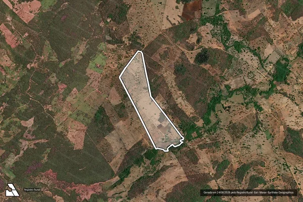 Imagem de satélite de Fazenda Covancas em ICARAÍ DE MINAS - MG