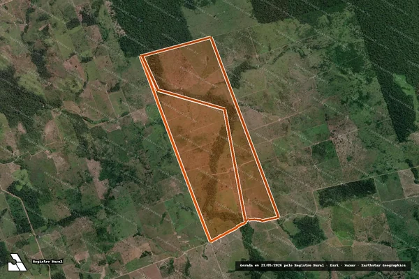 Imagem de satélite de FAZENDA TREVO DO CURUA em NOVO PROGRESSO - PA