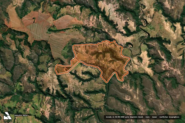 Imagem de satélite de Fazenda JD III em TIROS - MG