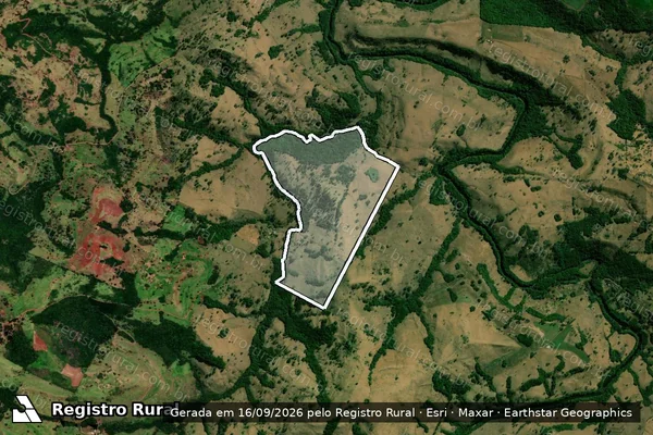Imagem de satélite de FAZENDA MORADA NOVA em NOVA LARANJEIRAS - PR