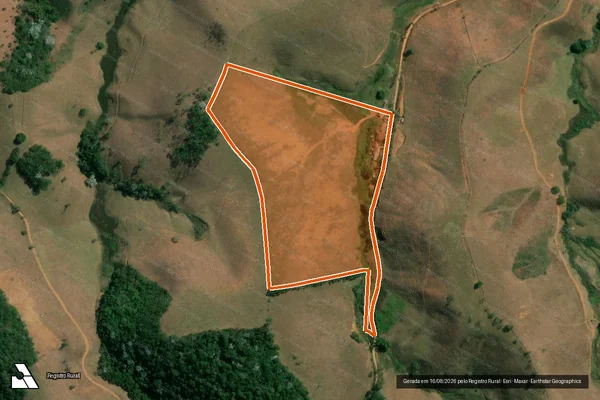 Imagem de satélite de FAZENDA BUENOS AYRES em DESTERRO DO MELO - MG