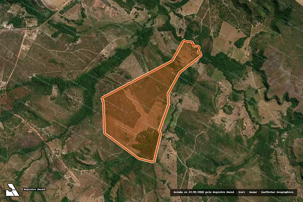 Imagem de satélite de FAZENDA NOVA DIRECAO em CAMPOS LINDOS - TO