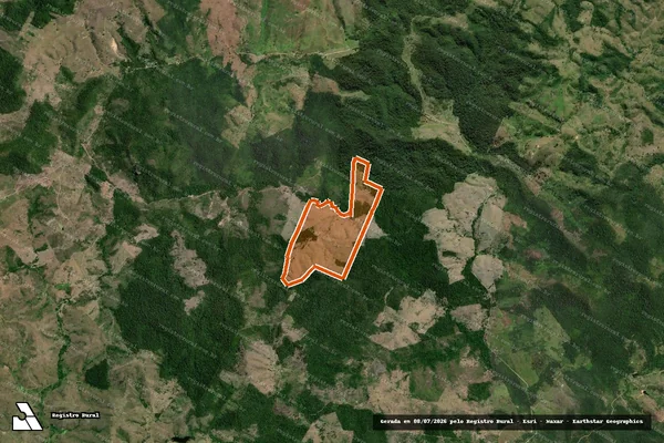 Imagem de satélite de Fazenda Babilonia em ITAPEBI - BA