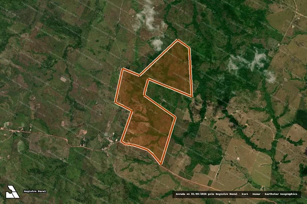 Imagem de satélite de FAZENDA ODILON IV em ZÉ DOCA - MA
